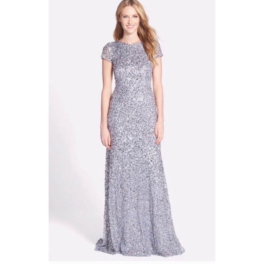 Adrianna Papell Sequins Dress